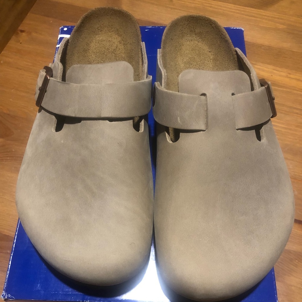 Birkenstock Boston Clog - Oiled Tobacco (Size 41)